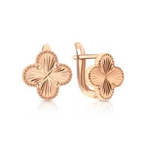 Золотые серьги