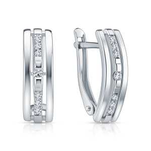 Серьги из серебра Cold Diamonds