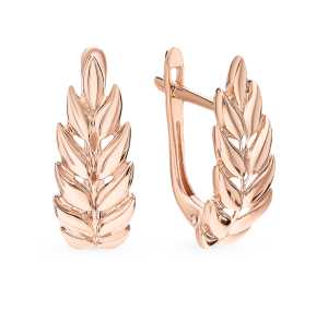 Золотые серьги