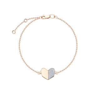 Золотой браслет с бриллиантами природными