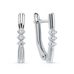 Серьги из серебра Cold Diamonds