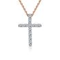 Подвеска из золота с бриллиантами природными